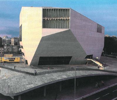 Casa da Musica, ontwerp Rem Koolhaas. Foto's Gerriets, BTR-HEFT